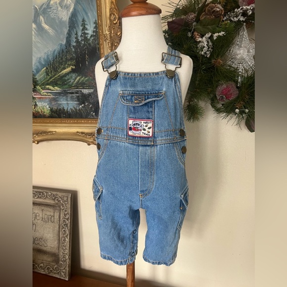 Vintage Denim Overalls - Picture 1 of 8